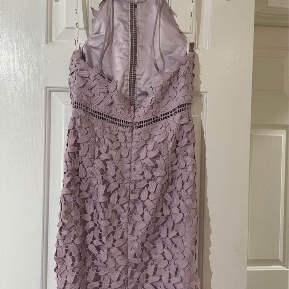 Purple dress XS used once $45 - Picture 2 of 3